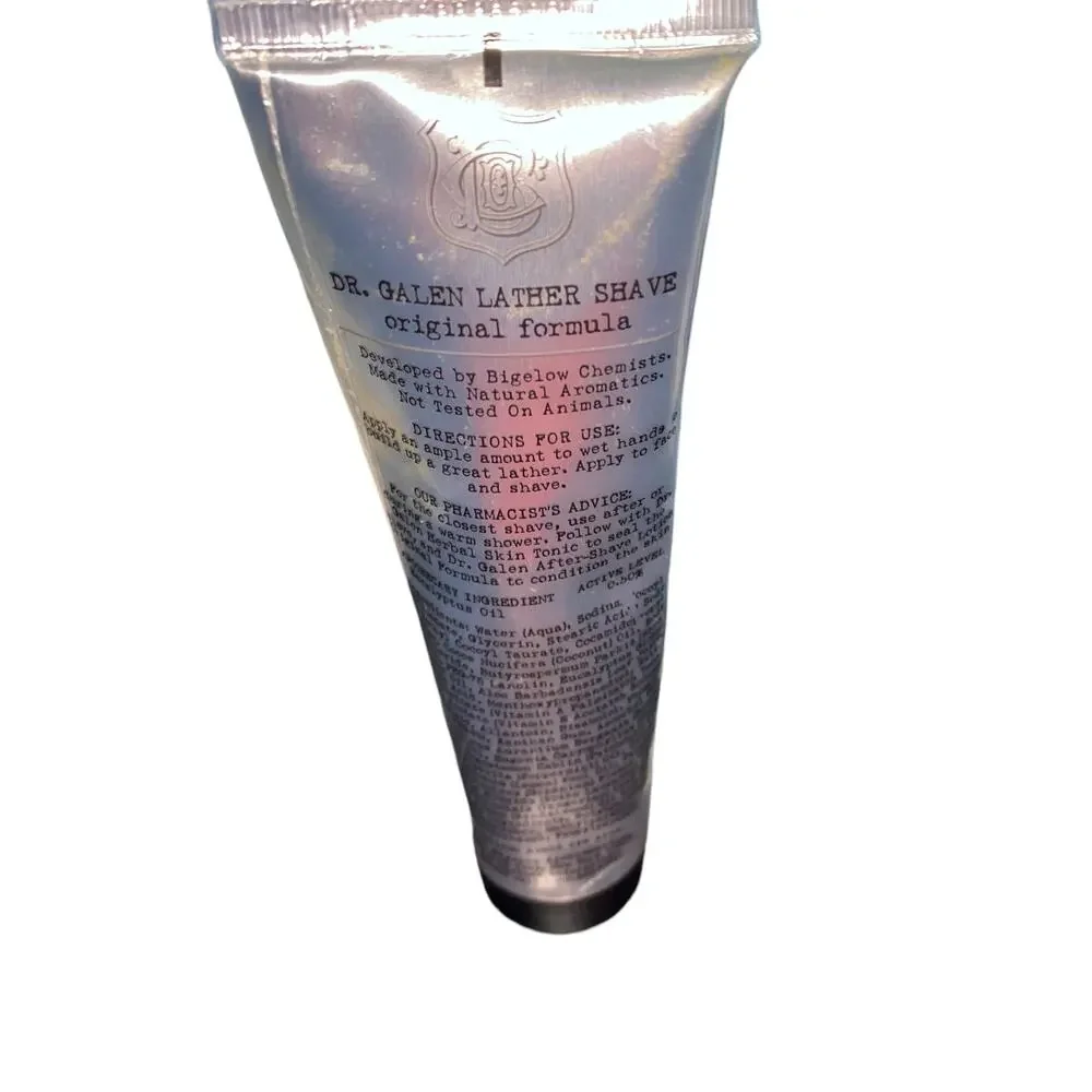 C.O. Bigelow Dr. Galen No.168 Lather Shave, 5oz open bottle used